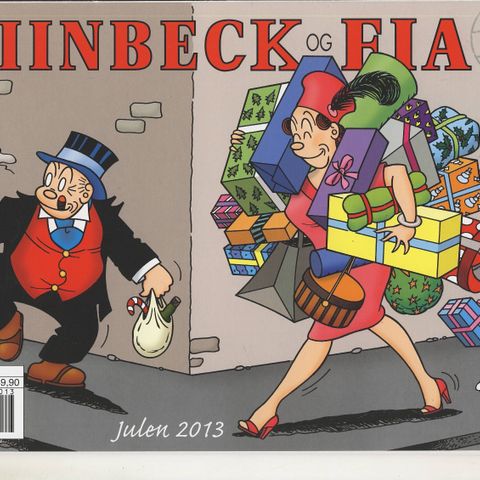 Finbeck og Fia  Julehefte 2013 ,nytt blad ulest og uåpnet