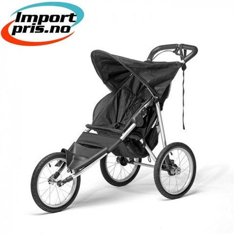 Babytrold Jogger Sort - løpevogn