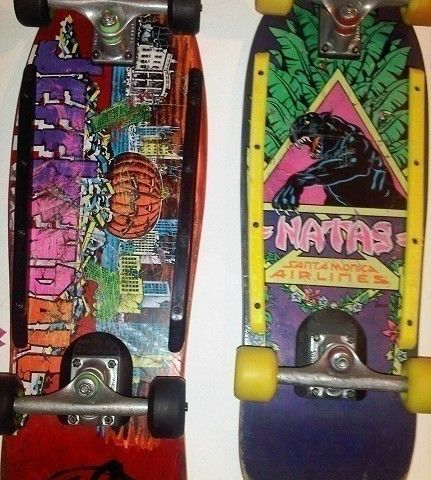 Gamle skateboard