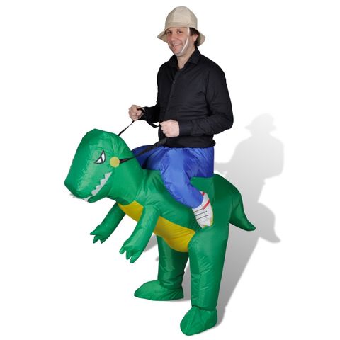 Oppblåsbar Dinosaur Kostyme (130115)