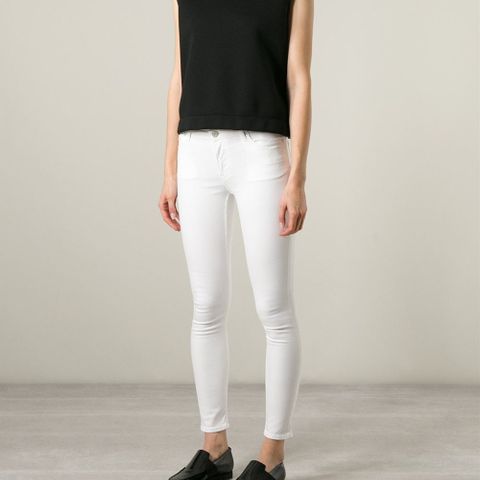 Acne Skin 5 jeans hvit