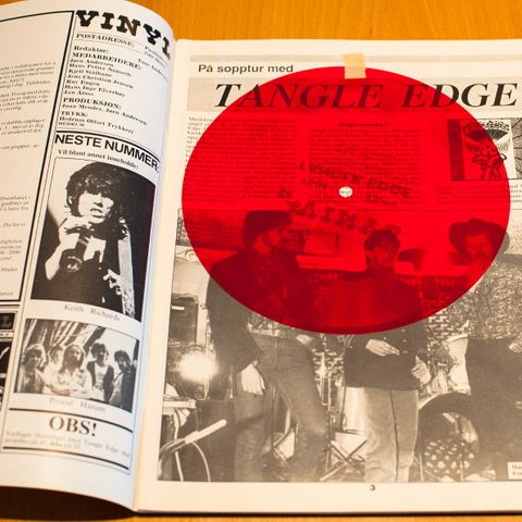 Tangle Edge - FLEXISINGEL - Vinyl nr 4/87 - Bowie