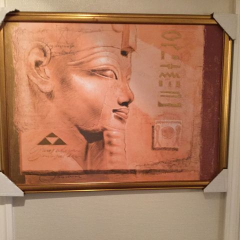 4 bilder med egyptisk motiv ønskes solgt
