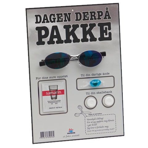 Morsom dagen derpå pakke