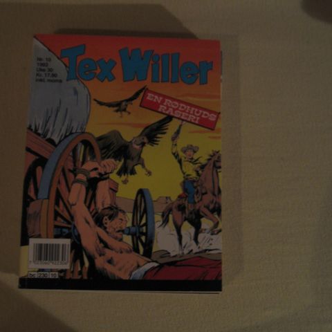 Diverse Tex Willer fra 1990 til 2003
