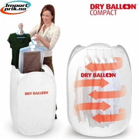 Dry Balloon - kompakt elektrisk tørketrommel