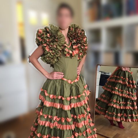 Flamenco kjole / kostyme