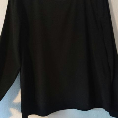 Svart bluse / sort topp