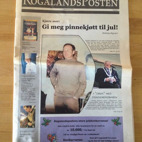 Rogalands Posten No.1 November 2004