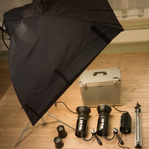 Blitsanlegg Pro 81, Chimera soft box