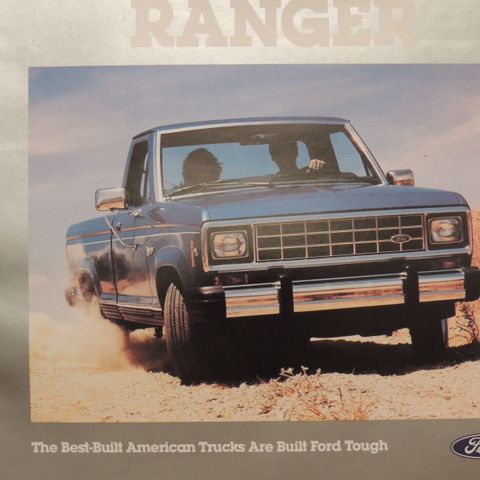 1984 Ford Ranger brosjyre