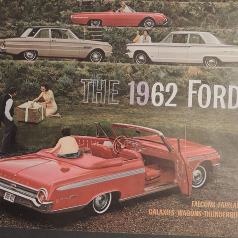 1962 Ford (USA) brosjyre