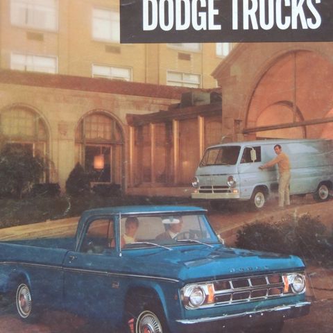 Dodge Truck ca 1969 brosjyre