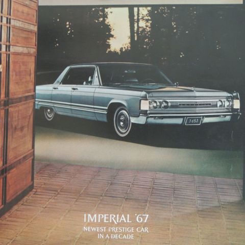 Chrysler Imperial brosjyre 1966