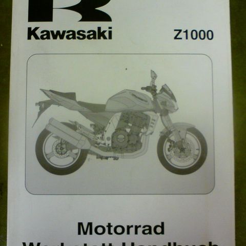 Kawasaki Z1000-03-06 Service manual Orginal