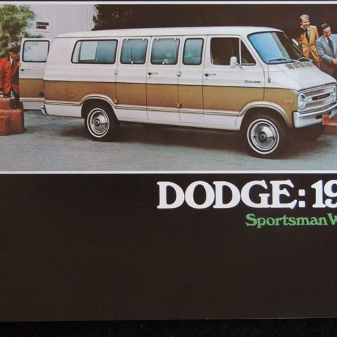 Dodge 1973 Sportsman Wagons brosjyre