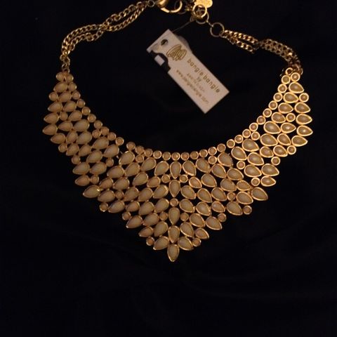 Bangle bangle by AmritaSingh, Teardrop Bib necklace