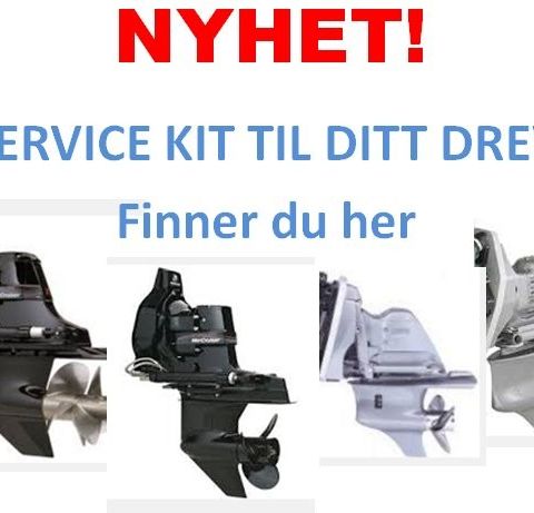 SERVICE KIT TIL Volvo Penta Drev finner du her