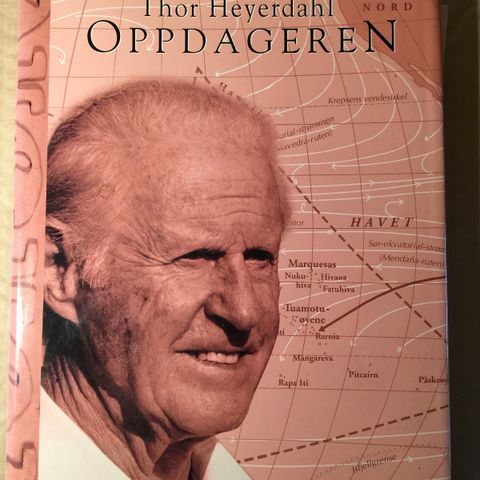 Thor Heyerdahl samling. 12 bøker for 200 kr!