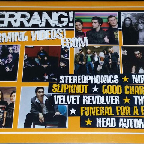 DVD.KERRANG!STORMING VIDEOS FROM STEREOPHONICS.NIRVANA.VELVET REVOLVER