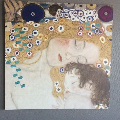 Gustav Klimt bilde, "Mother and Child" fra IKEA selges