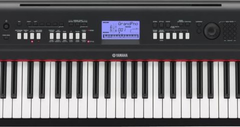 【値下げ】ヤマハ　電子ピアノ　NP-V80 2010年製　スタンド付き Amazon.co.jp: YAMAHA 電子キーボード piaggero(ピアジェーロ