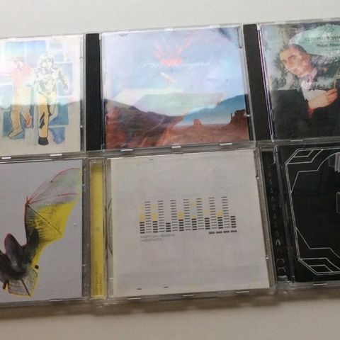 Diverse CD`er, artister på A...