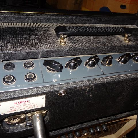 VOX AC-50, nye rør.