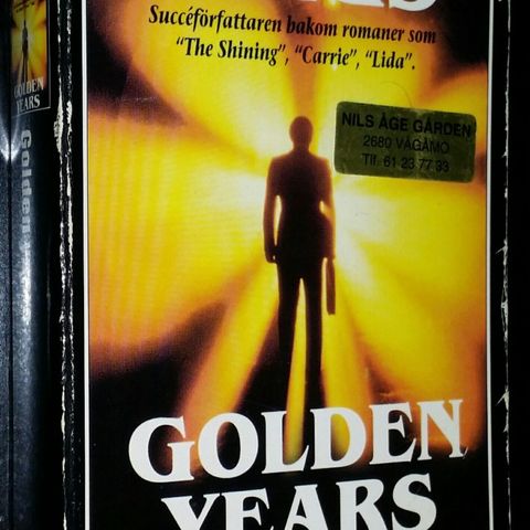 VHS I ESKE.STEPHEN KING'S GOLDEN YEARS