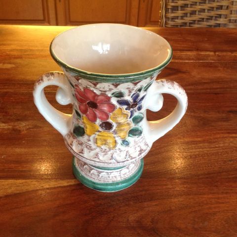 Flott gammel vase fra Bay keramikk i Vest Tyskland Nr. 99 - 17