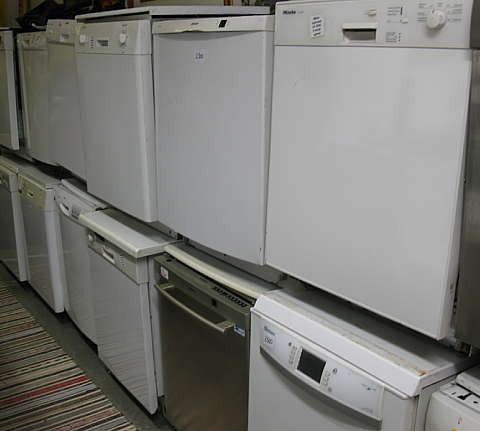 BRUKT; Oppvaskmaskiner hvite/stål med garanti