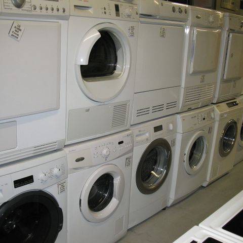 BRUKT; Vaskemaskiner med garanti