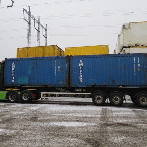 Container 20 ft Open Top kapell