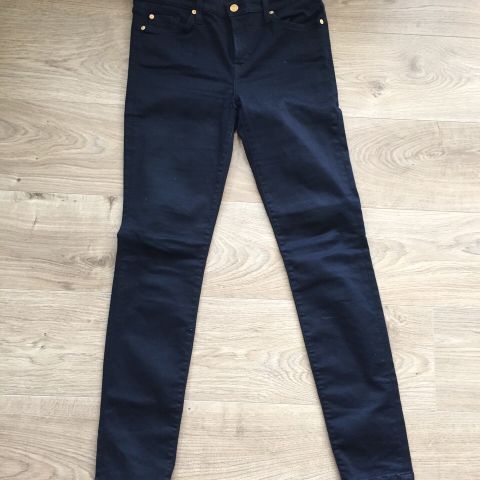 Blå bukse fra For all 7 mankind jeans strl. 31