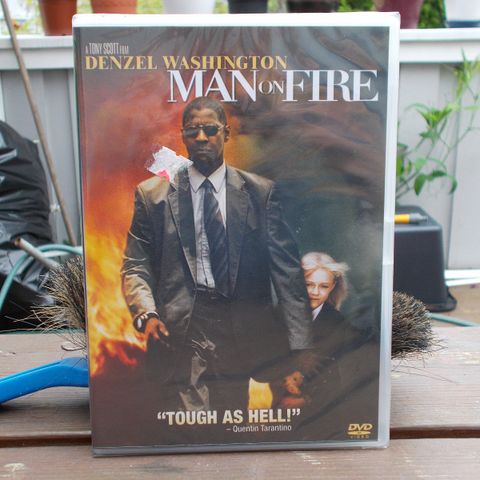 DVD Man On Fire.   —- Ricochet. — John Q.    Norske tekster