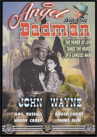 VHS BIG BOX UTEN COVER.JOHN WAYNE.ANGEL AND THE BADMAN.Norsk tekst
