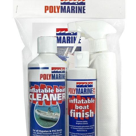 Polymarine Rengjørings-Kit for gummibåt, rens + UV-beskyttelse