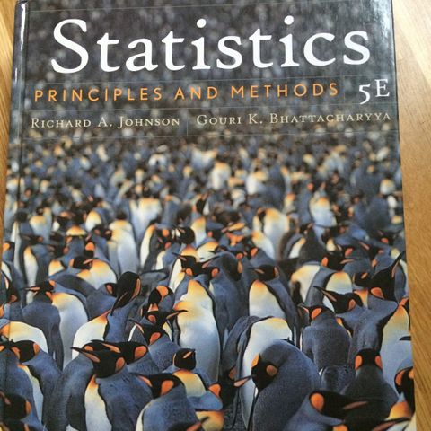 Statistics principles and methods 5 edition