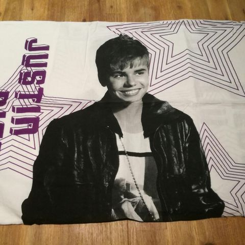 JUSTIN BIEBER -sengetøy i str. 140×200 cm