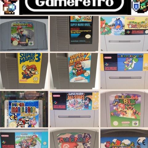 E-butik 3 för 2 på Nintendo Super Mario