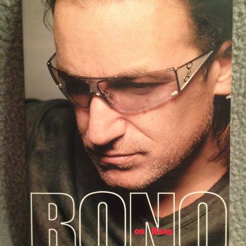 Bok Bono on Bono (U2), engelsk