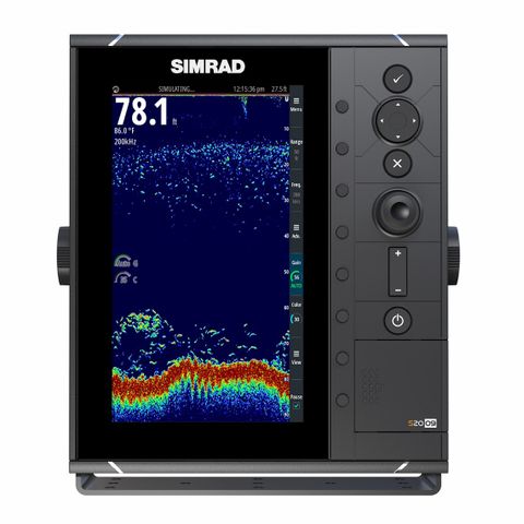 SJARK KAMPANJE PÅ SIMRAD S2009, 9" FISKERIEKKOLODD MED OG UTEN SVINGER