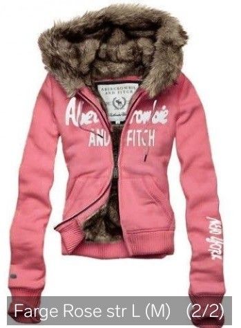 Jakke Abercrombie str L (passer s/m)