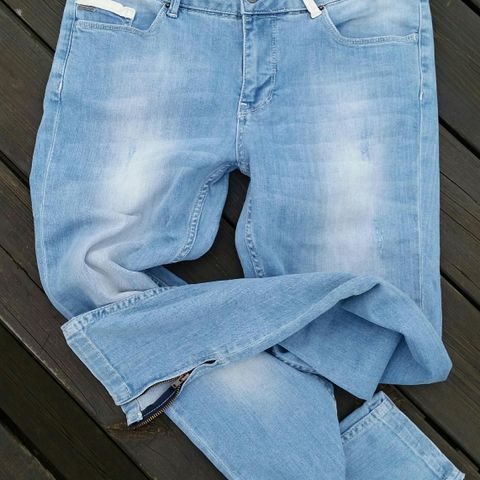 Kule ankle zip jeans (ubrukt)