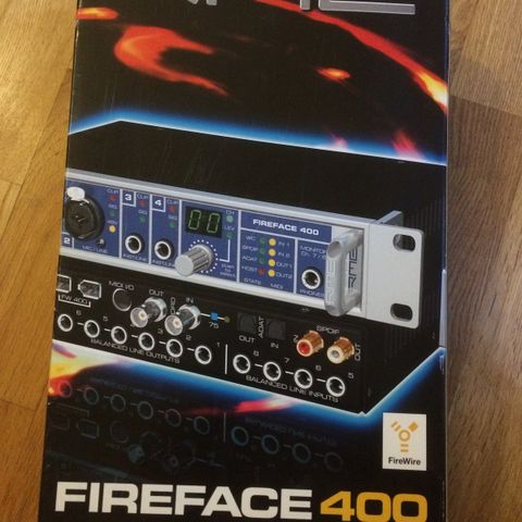 Lydutstyr RME Fireface 400