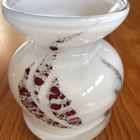 Vase fra Randsfjord Glassverk