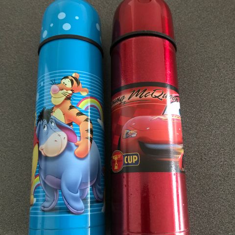 Termos mcqueen og olebrum PR stk 300kr