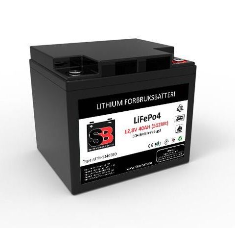 SKANBATT LIFEPO4 LITHIUM 12V / 24V / 36V BATTERIER FOR MOTORGUIDE OG MINN KOTA