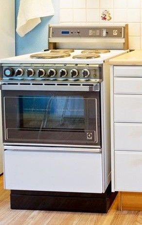 Electrolux Komfyr, 60 cm - 4 Støpejern - Kvalitetsovn - Hel og pen