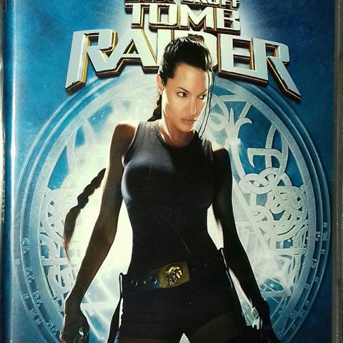 4 DVD-1 VHS SMALL BOX.LARA CROFT TOMB RAIDER & THE CRADLE OF LIFE.